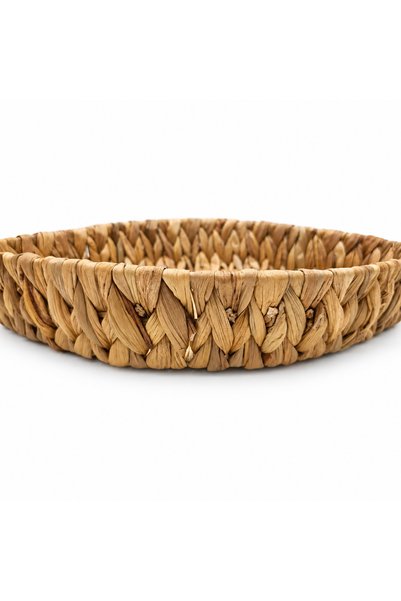 CasaLinda Wicker Woven Bread Basket and Multi-Purpose Organizer Basket – Available as Single and 3-Piece Set Options