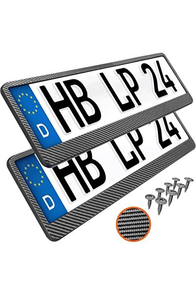L & P Car Design حامل لوحة ترخيص السيارة 520×110 ملم، حامل عالمي للوحة أرقام ...