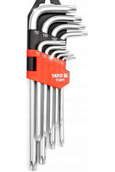 yato Set chei Torx T10-T50 G 9 piese. YT-0511