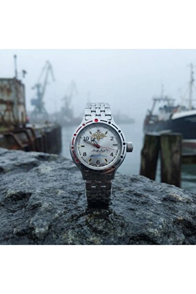 ESKİ YENİ ANTİK Vostok Amphibia 420392 Otomatik Mekanik Erkek Kol Saati – Çel...