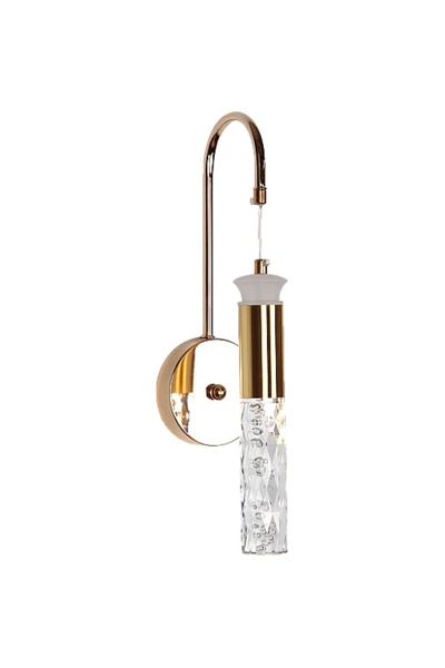 Generic Brand Modern Gold Led 3 Color Lighting Interior Wall Applique |   Wa/E6846/1Fgd+3Co