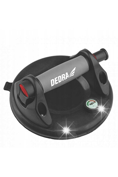 dedra Ventuză pentru geamuri cu pompă de vid și manometru 200MM DED06P30