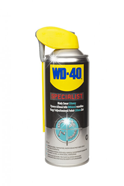 WD-40 SPECIALIST SMAR WHITE LITHIUM 400ML AEROSOL REDUCĂ FRICTIONAREA