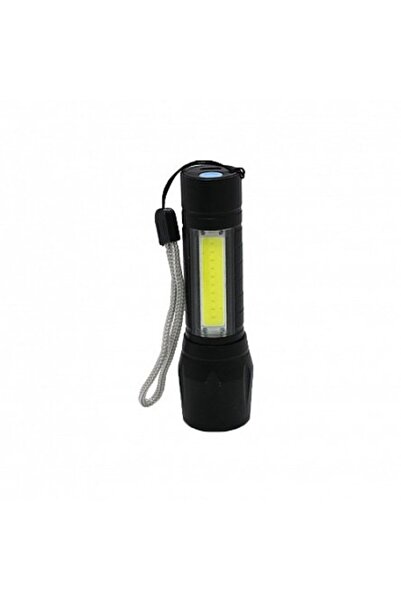 Charge Mini lanternă de buzunar XPE LED + COB lateral, încărcare USB