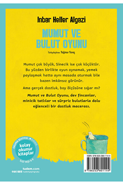 Tudem Yayınları Sen de Oku: Mumut ve Bulut Oyunu | Inbar Heller Algazi