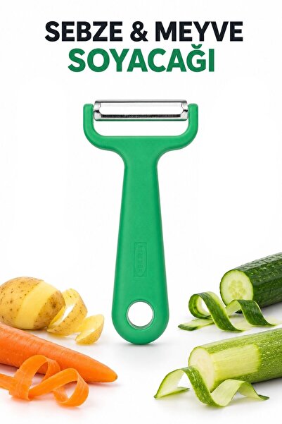 ACELEYOLLA Uppfylld Bright Green Vegetable Peeler 11.4 cm – Practical Kitchen...