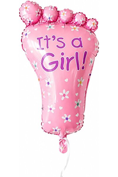 BABYTOT It's a Boy/It's a Girl Foot Helium Balloon 79cm (31") | Baby Shower F...