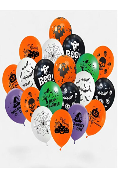 Generic Brand Set Baloane de Petrecere Halloween Dovleac Fantoma & Lilieci 30...