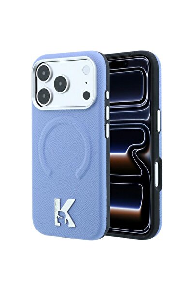 Karl Lagerfeld Phone Case, iPhone 17 Pro Max / iPhone 18 Pro Max, Light Blue