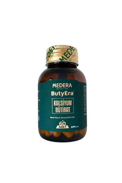 MEDERA NUTRITION Medera N-Bütirik Asit Kalsiyum İçeren 60 Bitkisel Kapsül