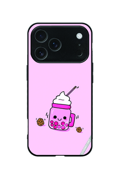 Coverscart Protective Case Cover for Apple iPhone 18 Pro Happy Jar Design Pink