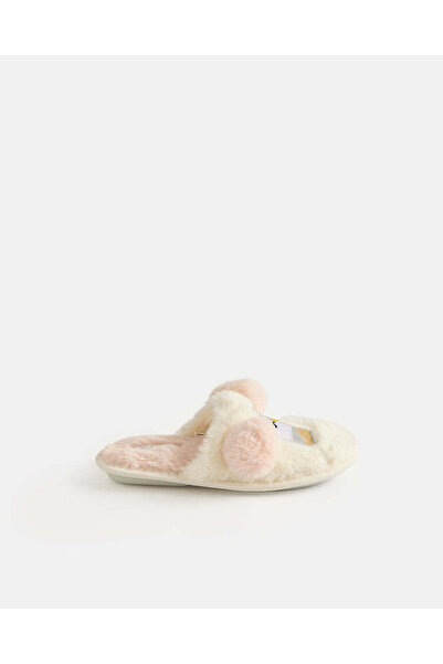 REDTAG Women White Penguin Flat Mules