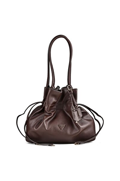 Guess Geantă tip găleată Karima 34 cm