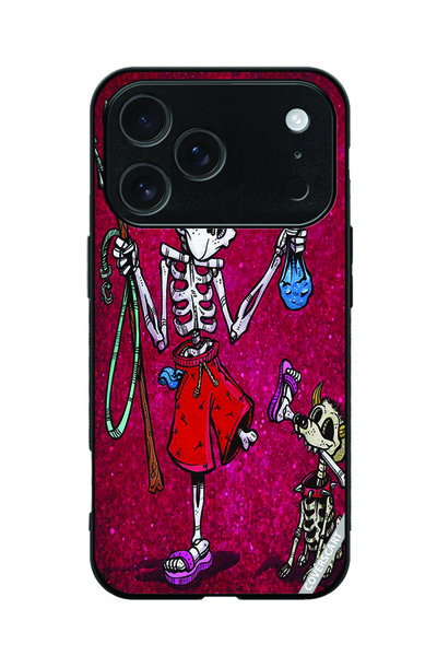 Coverscart Protective Case Cover for Apple iPhone 18 Pro Max Dog And Men Skel...