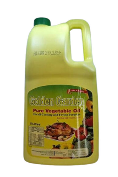 Golden Garden Vegetable Oil 5Litres, pack of 4pcs