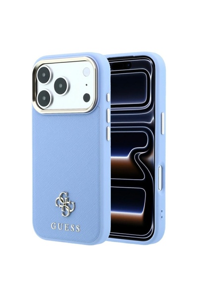 Guess Θήκη κινητού, iPhone 17 Pro Max / iPhone 18 Pro Max, Γαλάζιο