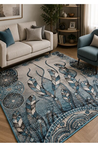 Talis Covor, Kolibri, Turcoaz, 120x170 cm, Delta 11617