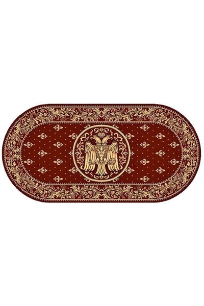 Talis Χαλί Εκκλησίας Οβάλ, Λωτός, Κόκκινο, 200x300 εκ., Delta 15077