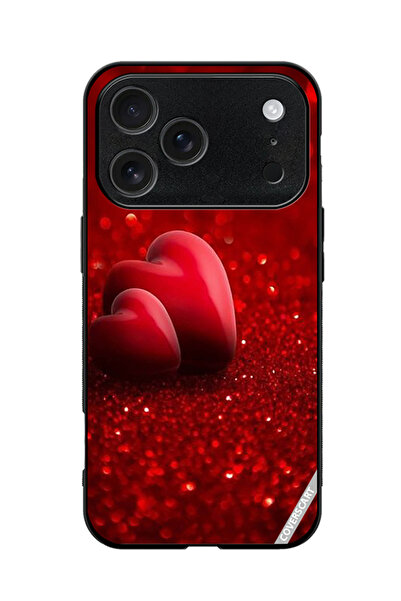 Coverscart Protective Case Cover for Apple iPhone 18 Pro Max Two Red Heart De...
