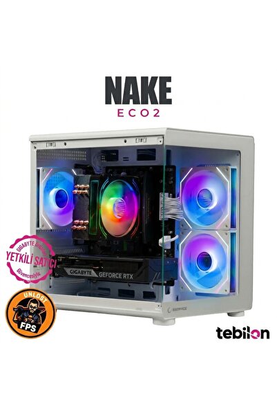 TEBİLON NAKE ECO I AMD RYZEN 7500F I GIGABYTE GeForce RTX 5060 WINDFORCE 8G I...