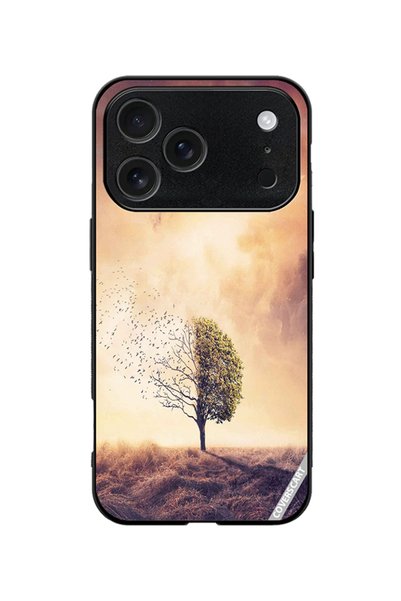 Coverscart Protective Case Cover for Apple iPhone 18 Pro Nature Design Black