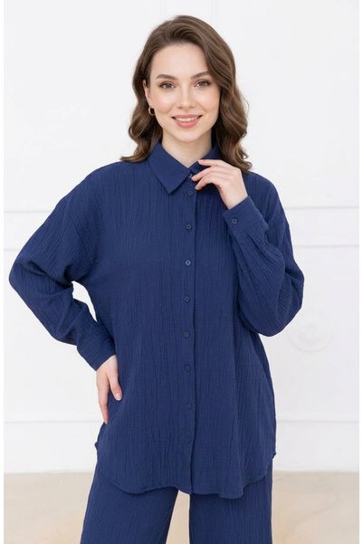 Meşe Moda Women's Shirt and Pants Two-Piece Set