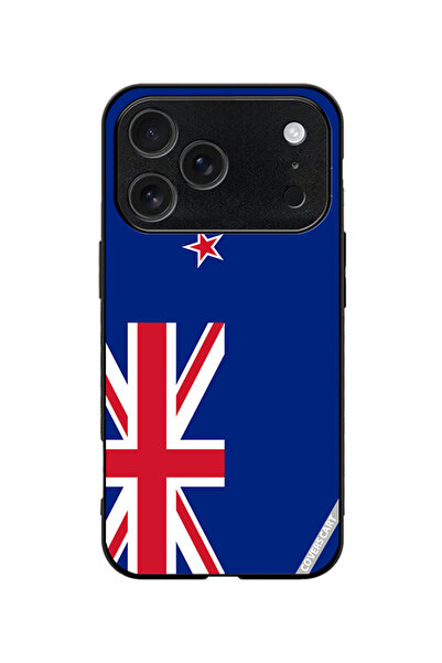 Coverscart Protective Case Cover for Apple iPhone 18 Pro New Zealand Flag Design Multicolor