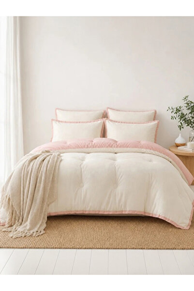 Styli 1-Piece Solid Comforter - Peach, 150x200cm