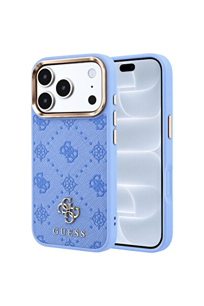 Guess Θήκη κινητού, iPhone 17 Pro / iPhone 18 Pro, Γαλάζιο