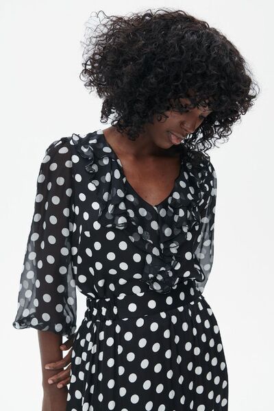 Blue Shadow Bluză de damă Daisy Black 34