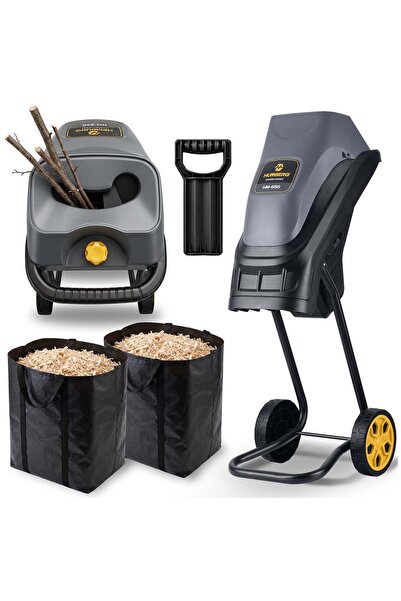 Humberg Tocător electric de crengi 2500 W + 2 saci de 45l HM-650