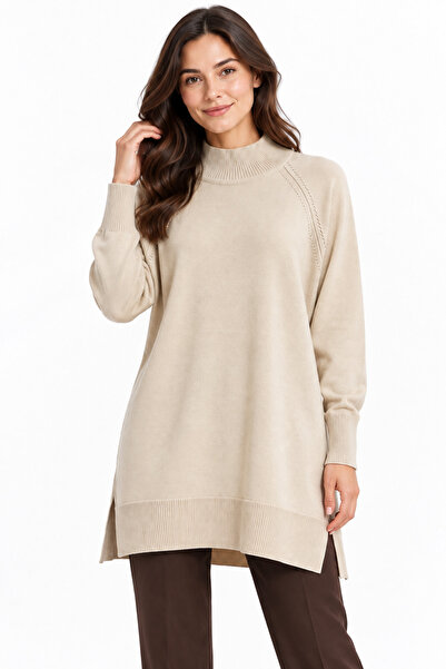 Kayra Yarım Balıkçı Triko Tunik TRK 17 Boy 82 Cm