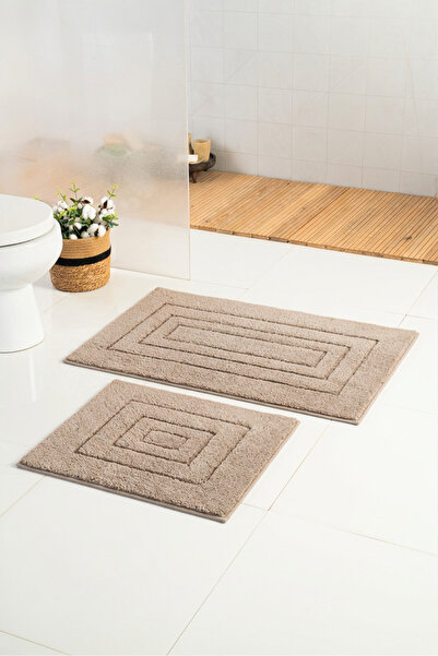Gökyıldız Elite Pamuklu Rodsley 60x100-60x50cm 2'li Banyo Paspas Seti | Yıkan...