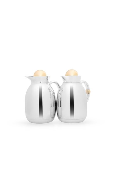 TAVOLO Trams Set from Tavolo, Shiny Silver and Gold.