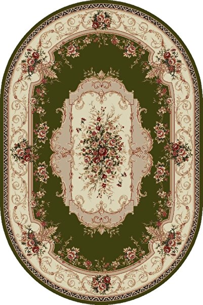 Talis Covor Oval, Lotos, Verde, 150x230 cm, Delta 507