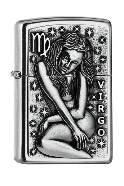 Zippo 207 Virgo emblem