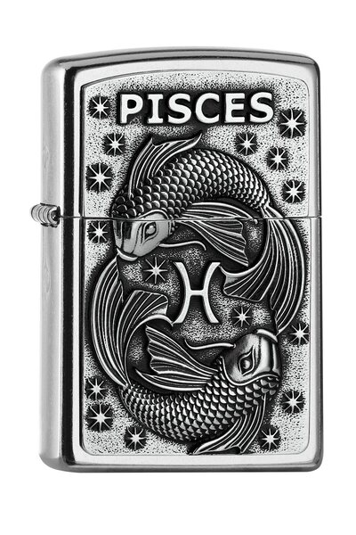 Zippo 207 Pisces emblem