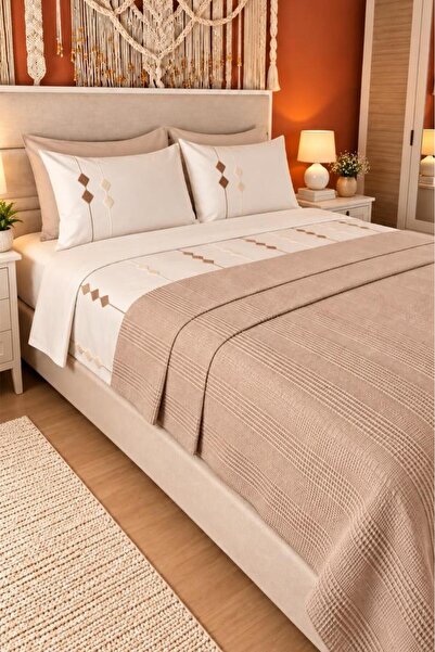 Çeyiz Diyarı Rapsodi 7 Piece Double Pique Set