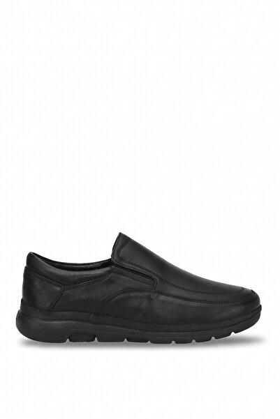 Ayakkabı Fuarı Elit Mzv4015C Men's Genuine Leather Casual Shoes Black