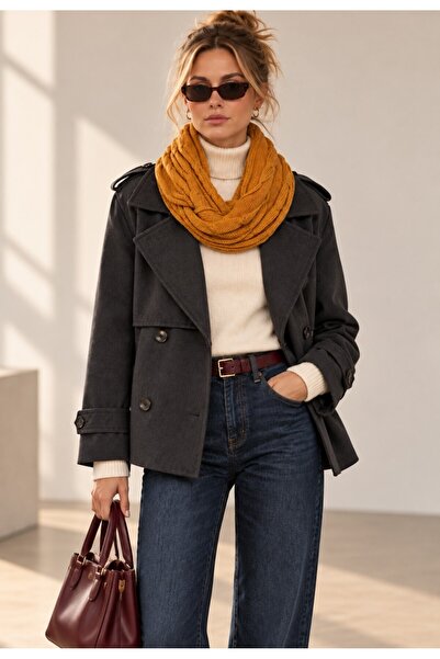 GODE Knitwear Scarf, Neck Warmer.