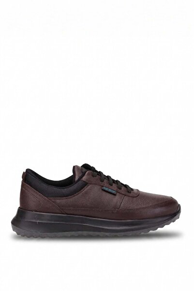 KİNG PAOLO L1378 Men's Genuine Leather Memory Foam Classic Sneaker Brown