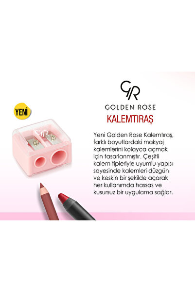 Golden Rose Pencil Sharpener - Kalemtıraş
