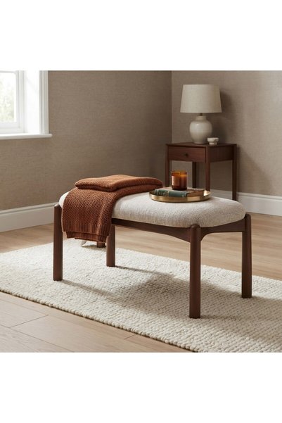 Uvi Collection VİNA LUXE AHŞAP BENCH CEVİZ MASERATİ 02