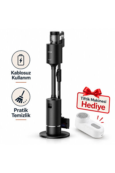Grundig VCP 9431 Pro Şarjlı Dikey Süpürge Tiftik Makinesi hediye(Onerous)