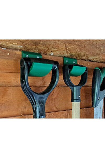 DU&ER 2-Piece Garden Shovel Hanger – Garden Tools and Hand Tool Holder Apparatus