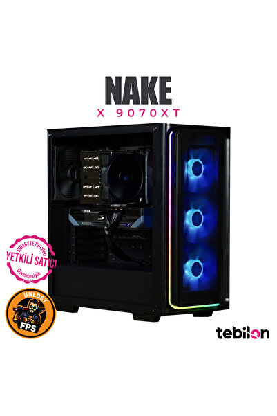 TEBİLON NAKE X I AMD RYZEN 7600 I GIGABYTE Radeon RX 9070 XT GAMING 16GB I B8...