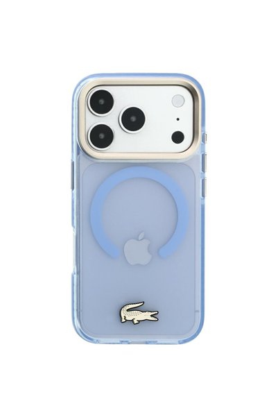 Lacoste Αντικραδασμική Θήκη MagSafe με Χρυσό Λογότυπο IML για iPhone 18 Pro M...