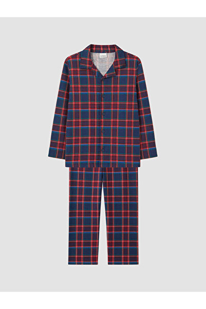 LC Waikiki Quality Pieces from Çelebi Store: Checkered Embroidered Boys' Paja...