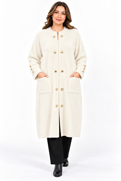 MERSA Angora Zippered Cardigan
