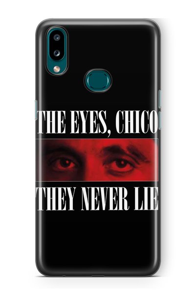 FLAMENKO حافظة هاتف شفافة بنمط The Eyes Chico متوافقة مع هاتف Samsung Galaxy ...